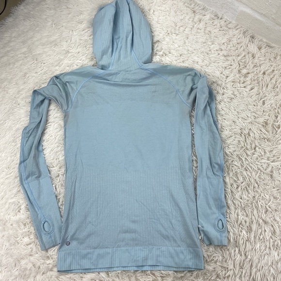 🔥$SALE$🔥 Lululemon Rest Less Hoodie Heathered Caspian Blue - Picture 6 of 6